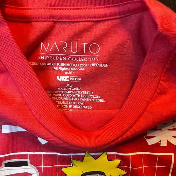 Naruto Shippuden Collection Adult XS Ramen Graphic T-shirt - Picture 3 of 4